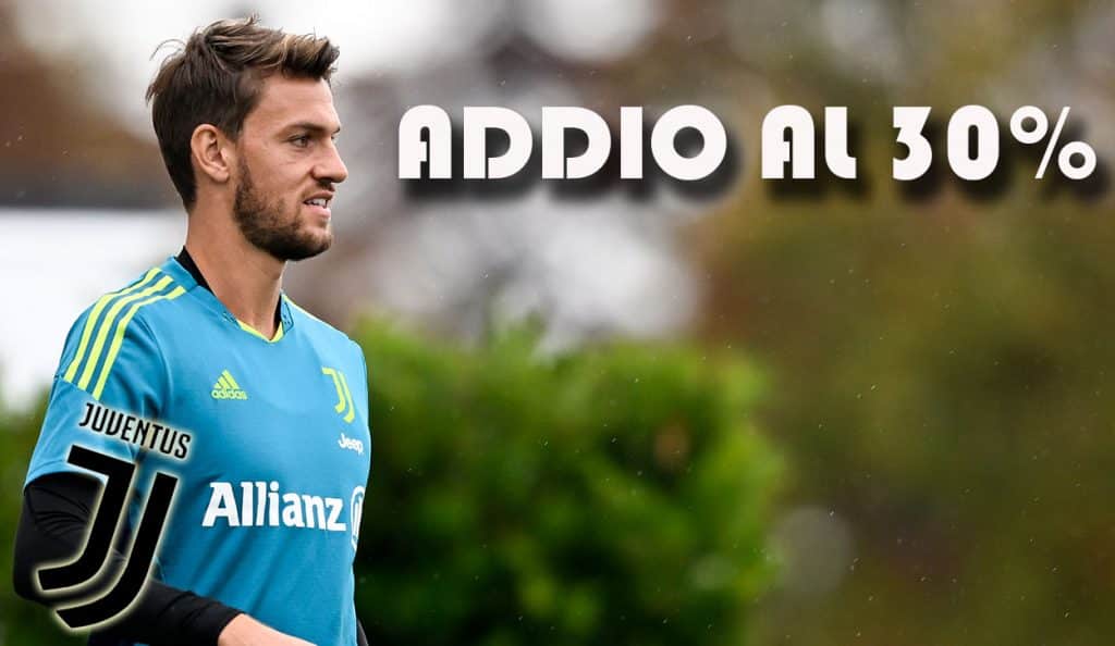 Percentuale addio Daniele Rugani
