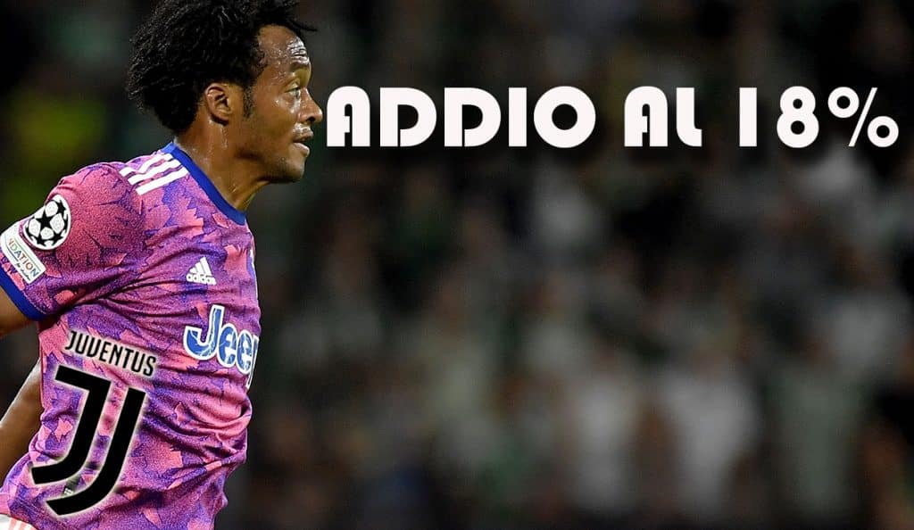 Percentuale addio Juan Cuadrado