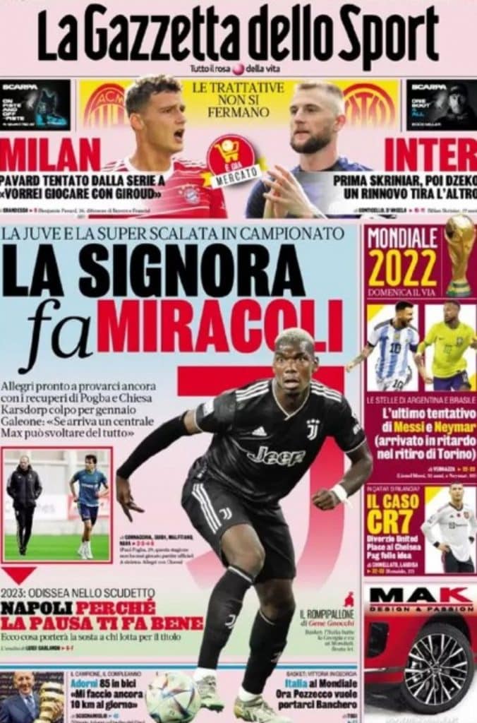 Gazzetta 15-11-2022