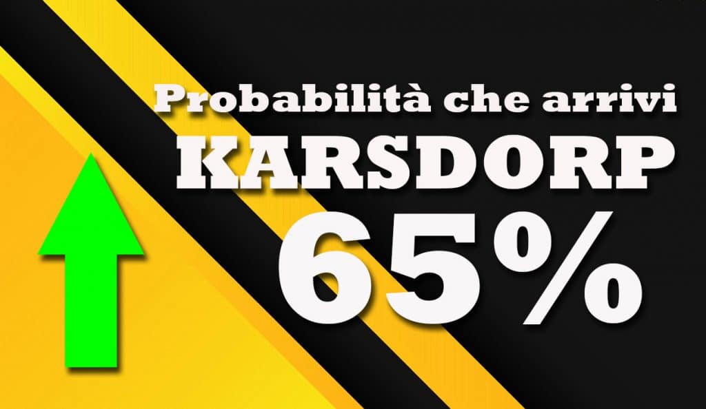 Probabilità che arrivi Karsdorp