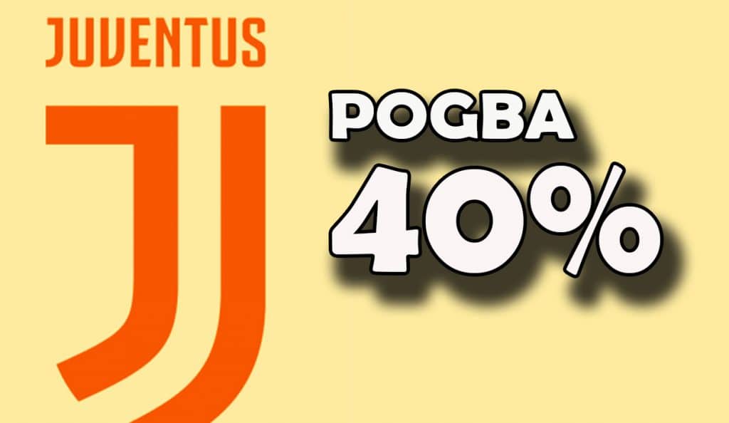 Percentuale addio Pogba