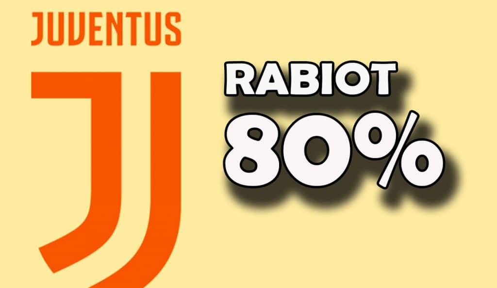 Percentuale addio Rabiot