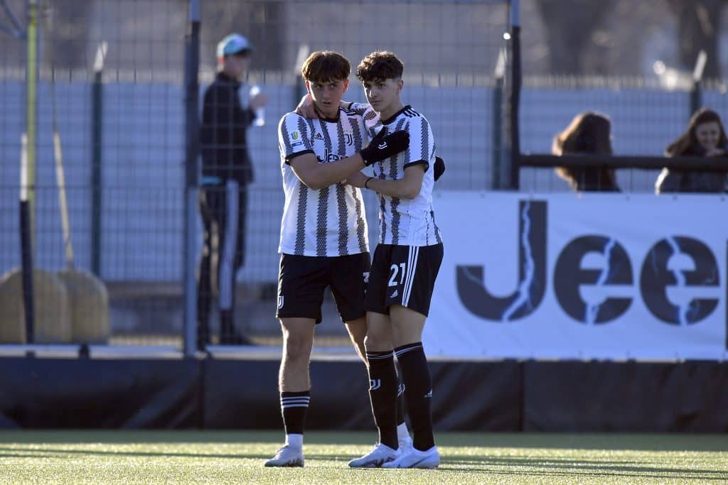 Juventus Under 19 Mancini e Anghelè