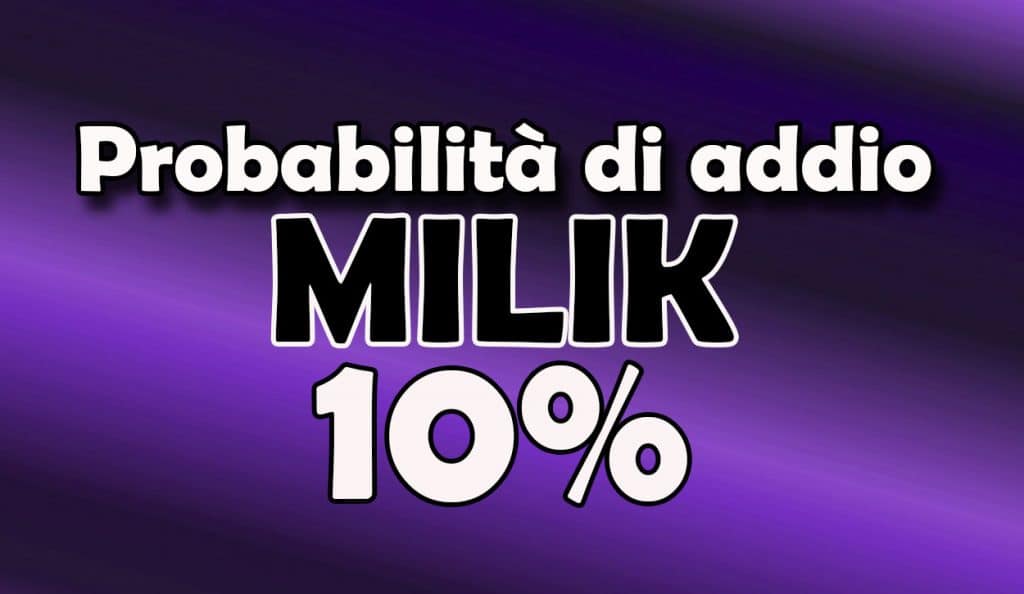 Probabilità addio Milik