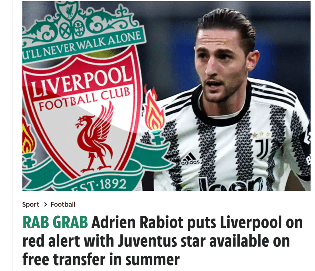 Il The Sun sul Liverpool