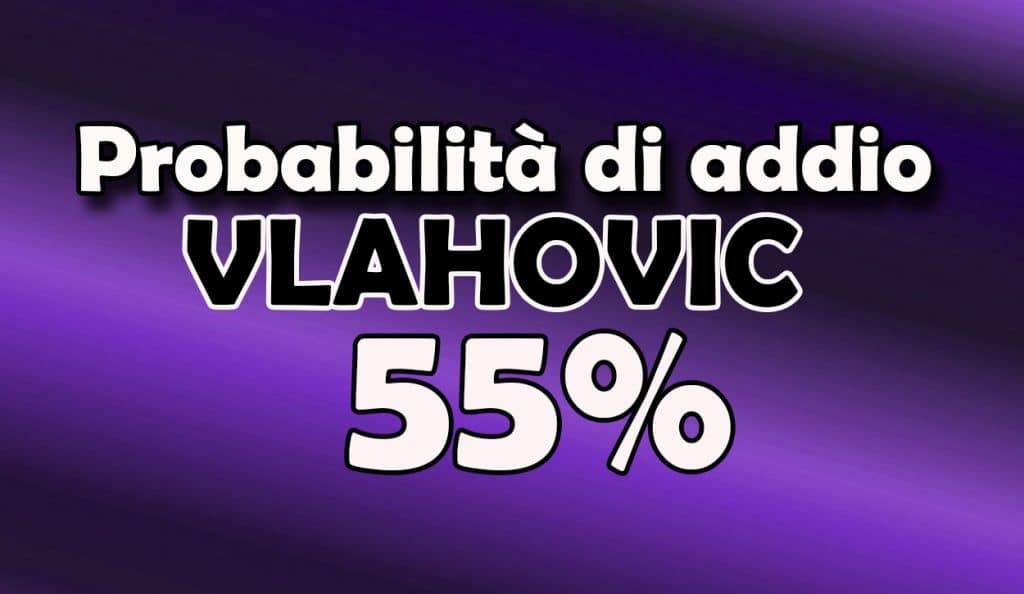 Percentuale addio Vlahovic
