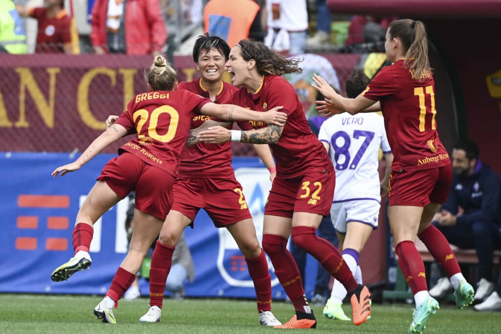 AS Roma v Fiorentina  - Women Serie A Playoffs