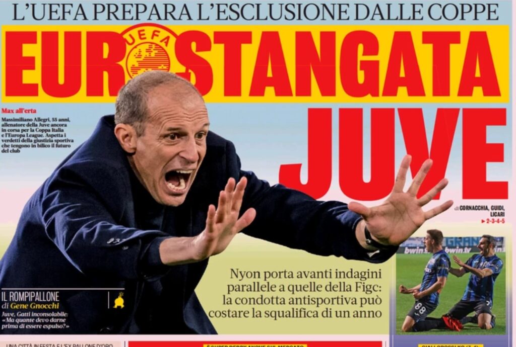Stangata Juventus