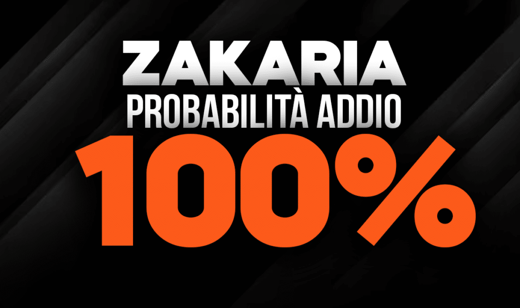 Zakaria saluterà