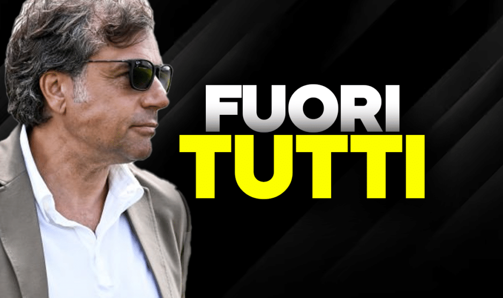 Giuntoli, fuori tutti