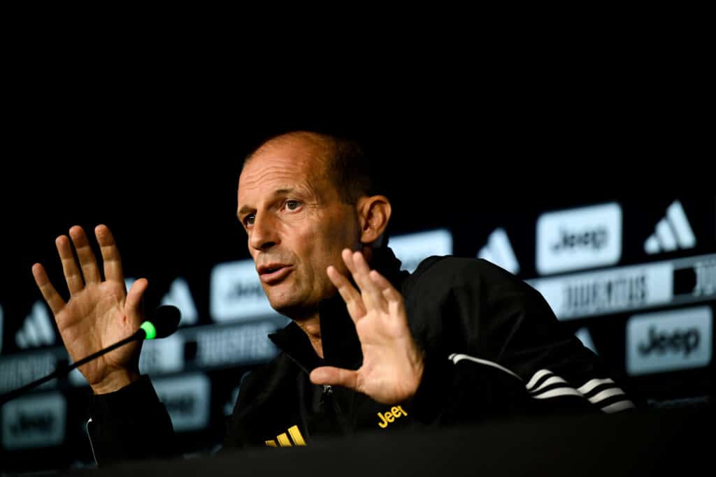 Massimiliano Allegri conferenza