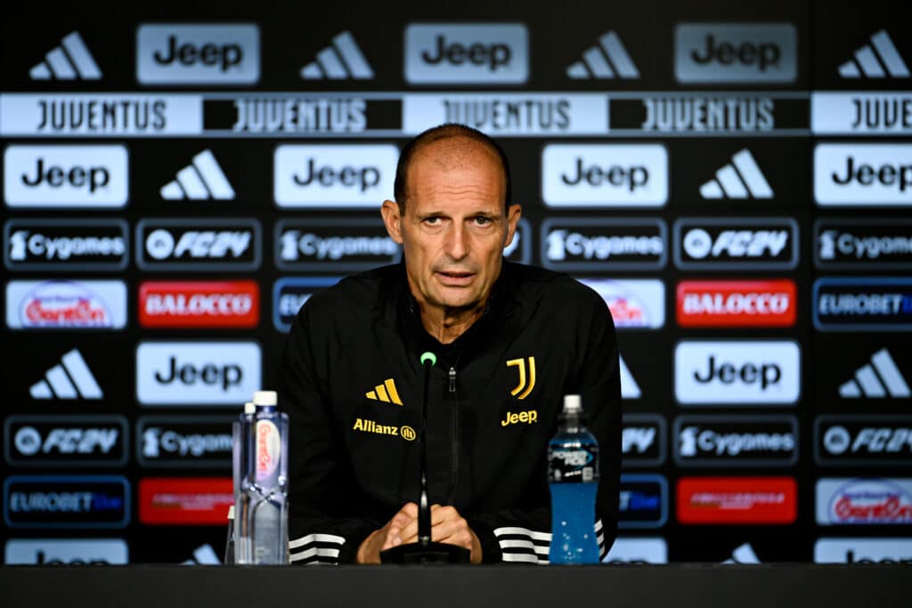 Massimiliano Allegri conferenza