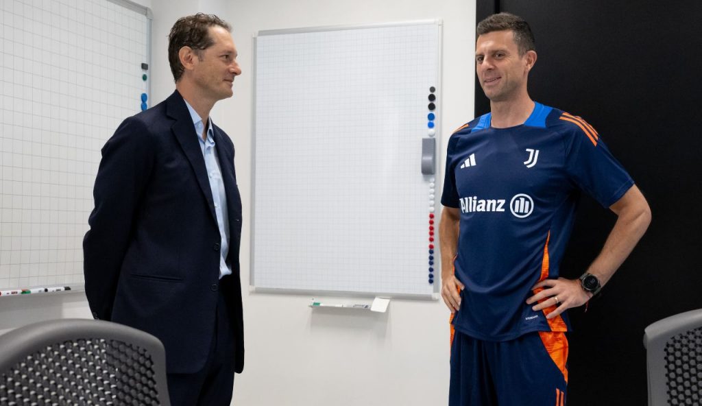 Elkann e Thiago Motta (1)