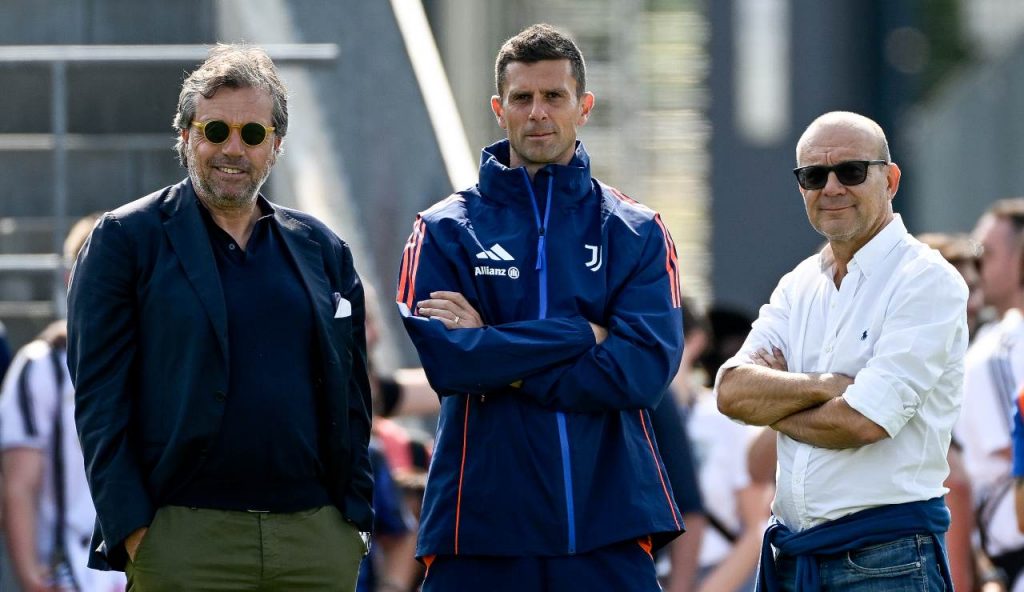 Giuntoli, Thiago Motta e Scanavino (1)