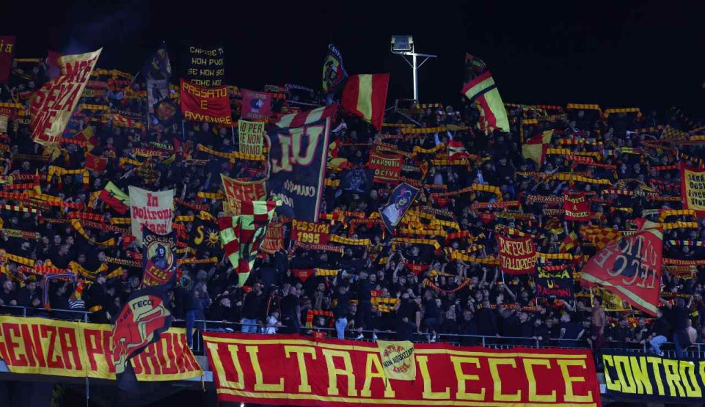 Curva Lecce, stadio Via del Mare
