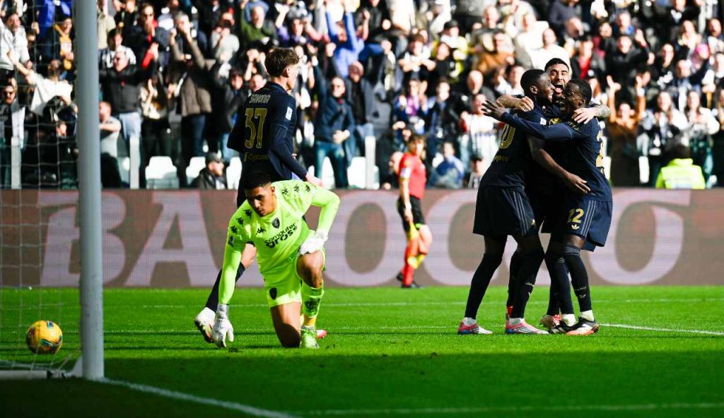Esultanza Juventus