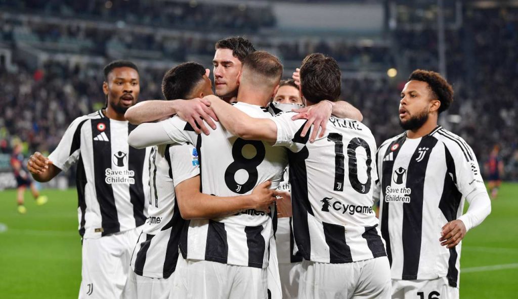 Esultanza Juventus