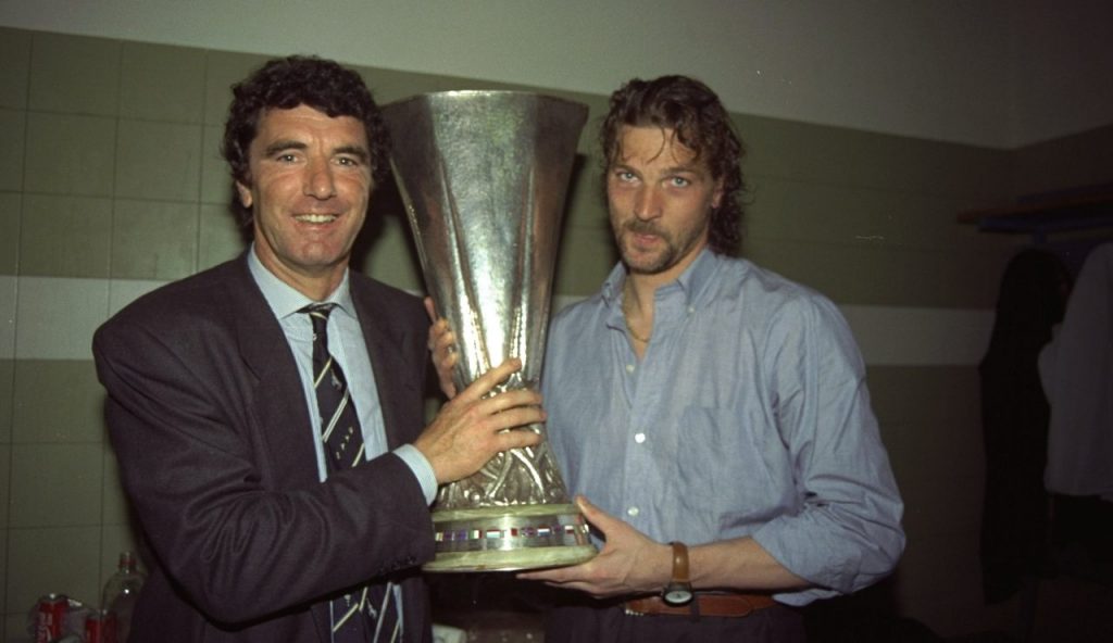 Dino Zoff e Stefano Tacconi