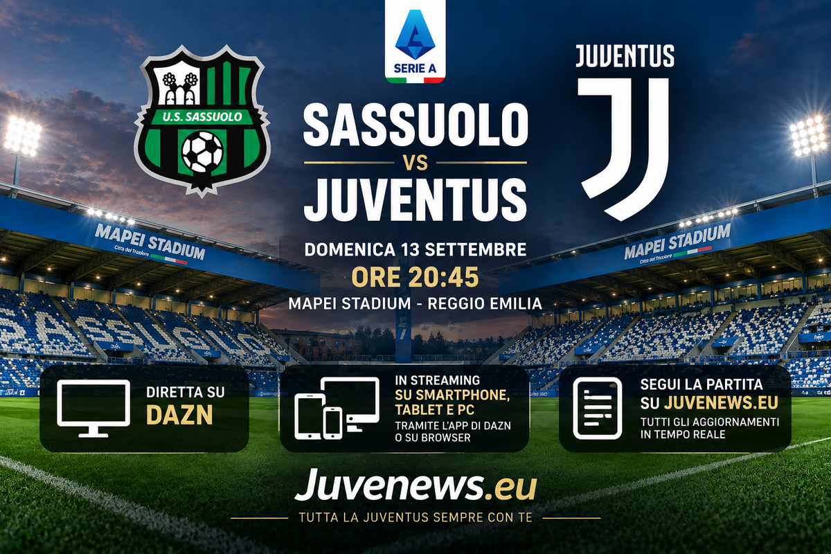 Sassuolo-Juventus